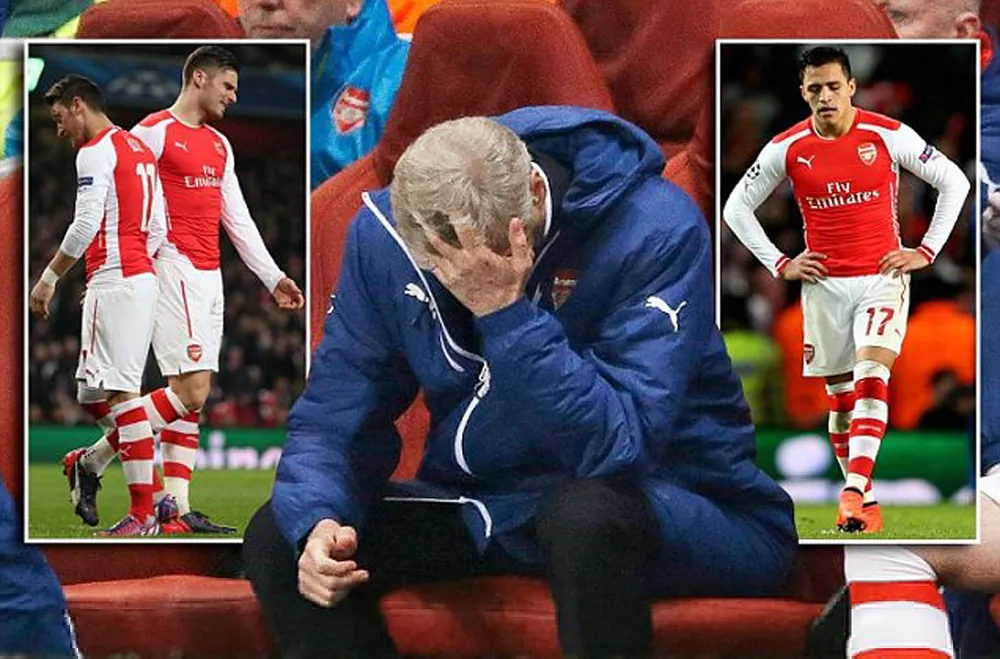 HLV Wenger không hài lòng với màn trình diễn của đội nhà