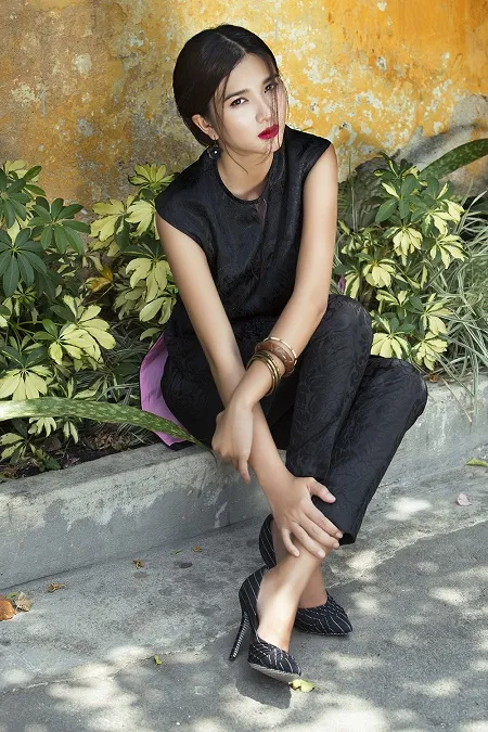 Mới đây, Kim Tuyến cũng gây ấn tượng trong bộ phim truyền hình dài tập hợp tác với Hàn Quốc