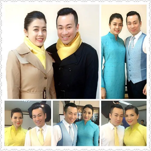 áo-dài, trang-phục, tiếp-viên, hàng-không, Vietnam-Airlines, máy-bay, tranh-cãi, đồng-phục