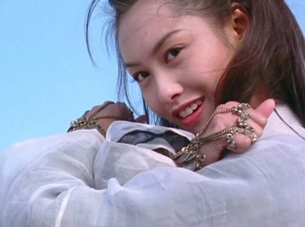 Vẻ đẹp tươi sáng của Chu Ân khi hóa thân thành Tử Hà tiên tử trong Đại thoại tây du.