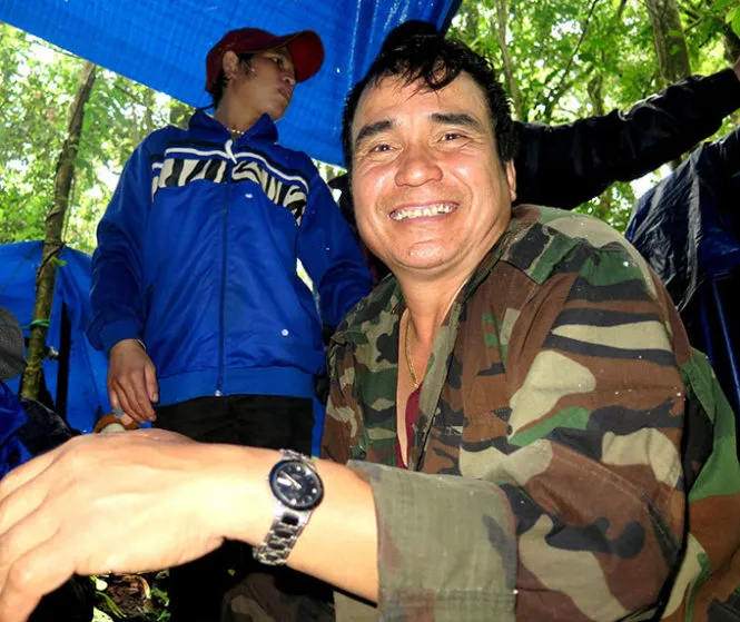 Vua sâm Ngọc Linh Hồ Văn Du - Ảnh: Tấn Vũ