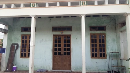 Ngôi nhà của vợ chồng chị M.