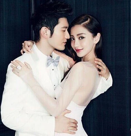 Angelababy theo Huỳnh Hiểu Minh về quê của anh để đăng ký kết hôn.