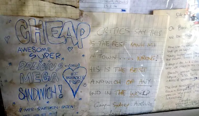 Khách Tây sau khi ăn bánh mì của cụ Lộc đã viết hàng trăm bức thư khen ngợi