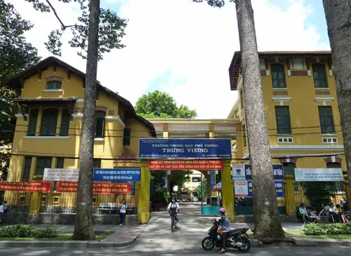 THPT Trưng Vương - ngôi trường cổ kính đầy thơ mộng ảnh 1 THPT Trưng Vương - ngôi trường cổ kính đầy thơ mộng ảnh 1