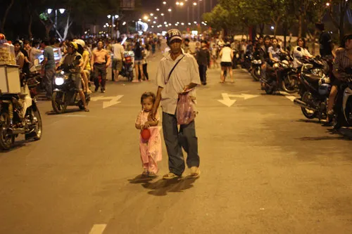 TP.HCM: Người dân háo hức xem pháo hoa ảnh 7