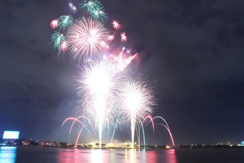 TP.HCM: Người dân háo hức xem pháo hoa ảnh 1