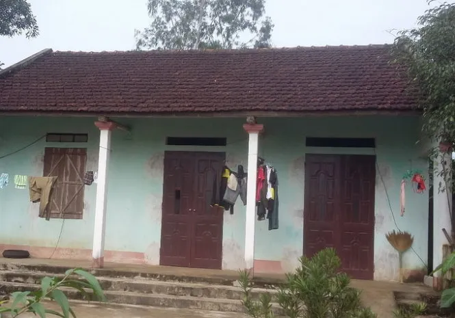 Ngôi nhà của chị Đinh Thị Nguyệt, thôn Lai Thành, xã Hợp Thành, huyện Triệu Sơn, Thanh Hóa - nơi xảy vụ bắt cóc. Ảnh: HÀ ĐỒNG Ngôi nhà của chị Đinh Thị Nguyệt, thôn Lai Thành, xã Hợp Thành, huyện Triệu Sơn, Thanh Hóa - nơi xảy vụ bắt cóc - Ảnh: Hà Đồng