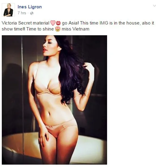 Phạm Hương gây tranh cãi trên diễn đàn sắc đẹp