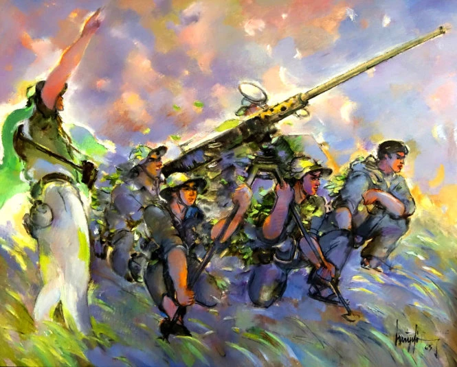 Tranh của họa sĩHuỳnh Phương Đông