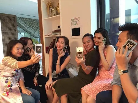 Hoa hậu Đặng Thu Thảo chia sẻ hình ảnh ủng hộ Los Angeles Football Club.