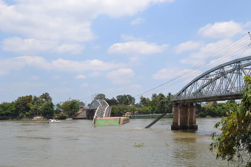 Toàn cảnh vụ sập cầu Ghềnh qua ảnh ảnh 3