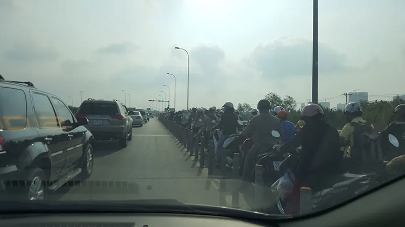 Xe dày đặc trên cao tốc Long Thành-Dầu Giây ảnh 2