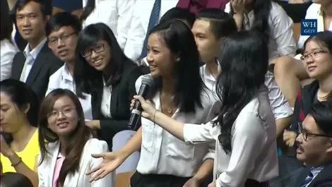 Tong thong Obama de nghi Suboi doc rap bang tieng Viet hinh anh 1