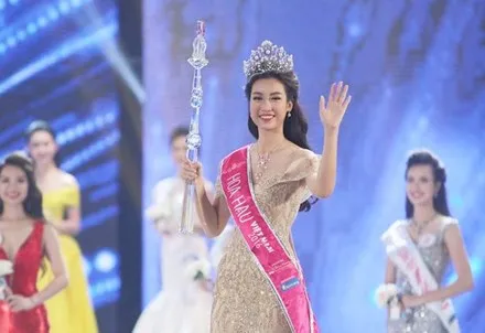 Đỗ Mỹ Linh đăng quang Hoa hậu Việt Nam 2016