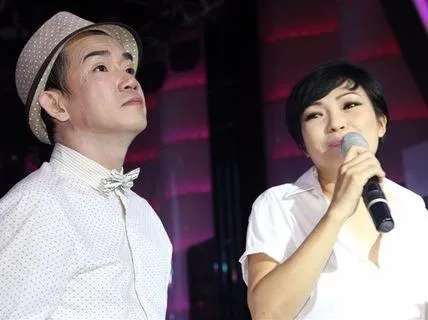 Vì sao ca sĩ Phương Thanh xuống tóc ? ảnh 2 Tình bạn giữa Minh Thuận và Phương Thanh. Ảnh NLĐO