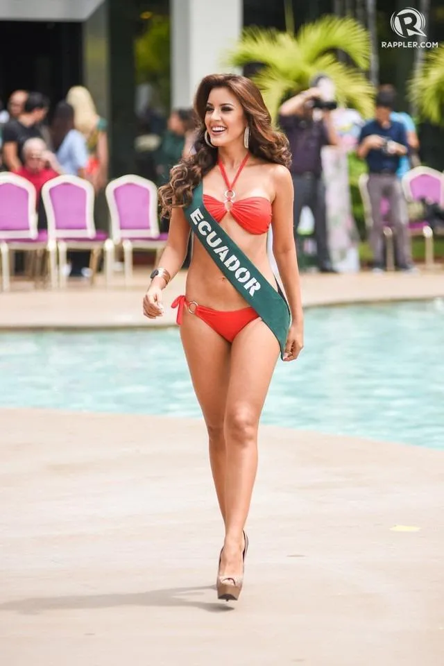 Ngắm hình ảnh gợi cảm tân Hoa hậu Trái đất ảnh 3 Số đo ba vòng 89-60-93. Ảnh ZING