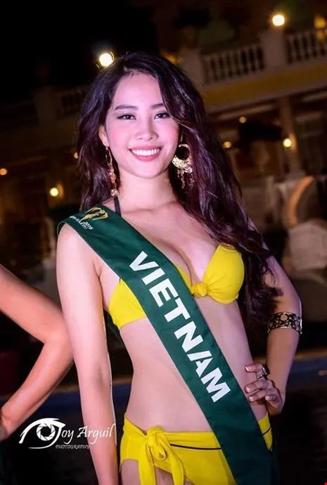 Nam Em rạng rỡ trong các phần thi. Ảnh: DÂN TRÍ