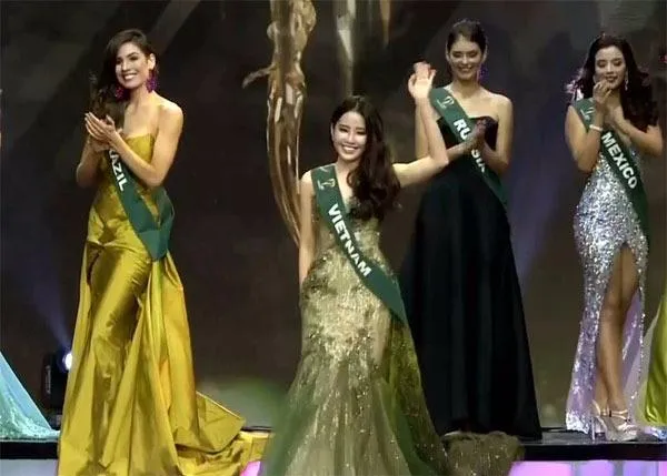 Nam Em lọt vào Tốp 8 cùng thí sinh các nước: Venezuela, Nga, Thụy Điển, Mỹ, Brazil, Colombia và Ecuador.