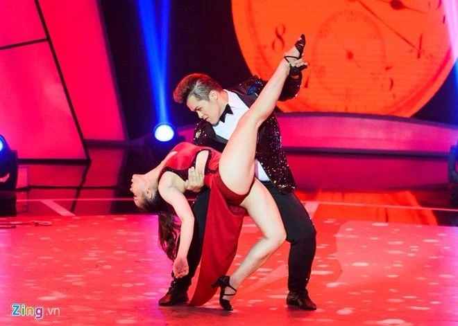 Phần thi của Ngọc Khánh. Ảnh: ZING