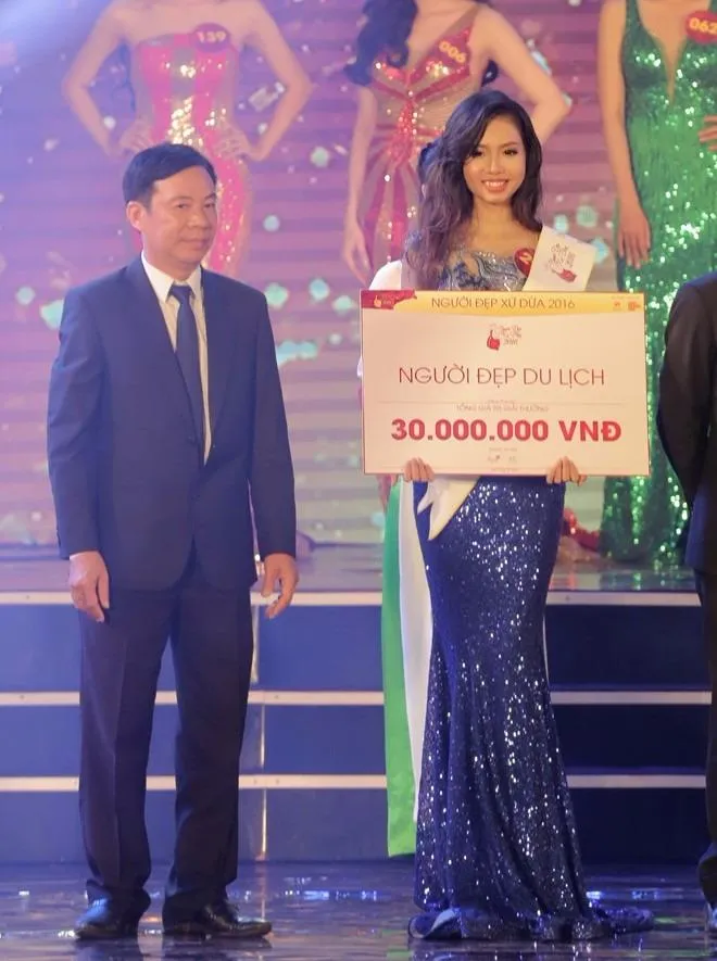 Đoàn Thị Ngọc Như đăng quang Người đẹp xứ dừa 2016 ảnh 10 Người đẹp Du lịch Nguyễn Thị Thùy An.