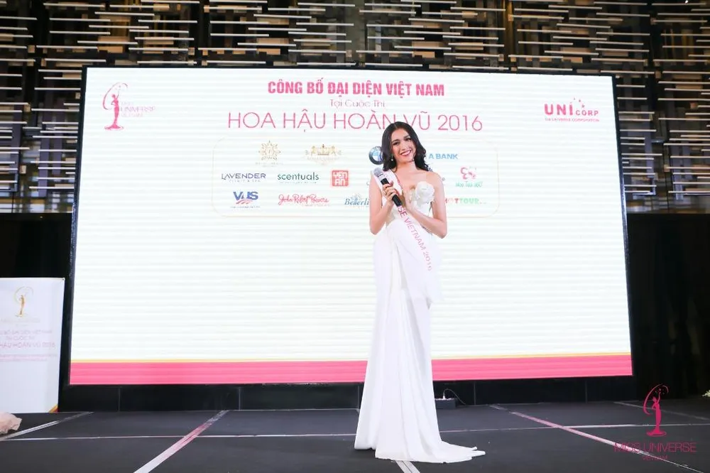 Lệ Hằng đại diện Việt Nam thi Hoa hậu Hoàn vũ 2016 ảnh 7