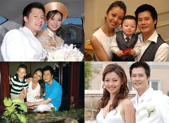 Họ có được một con trai nhưng sau đó chia tay.