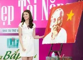 Thí sinh Nguyễn Huỳnh Kim Duyên gây bất ngờ với bức tranh lửa