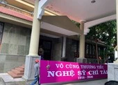 Chuẩn bị lễ viếng đám tang nghệ sĩ Chí Tài