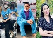 Hoa hậu Tiểu Vy khoe dáng bikini nóng bỏng trên biển Đà Nẵng ảnh 14 Hoa hậu Tiểu Vy, Ngọc Thảo, MC Quyền Linh làm thiện nguyện mùa dịch