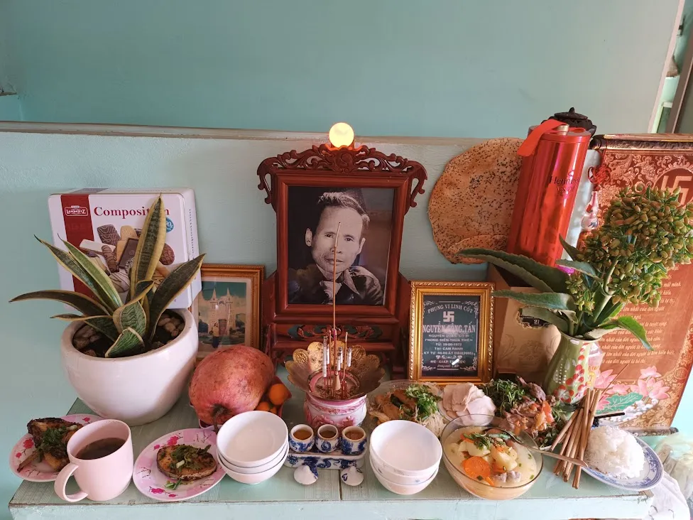 Mâm mặn cúng Tổ tiên, ông bà Mâm mặn cúng Tổ tiên, ông bà