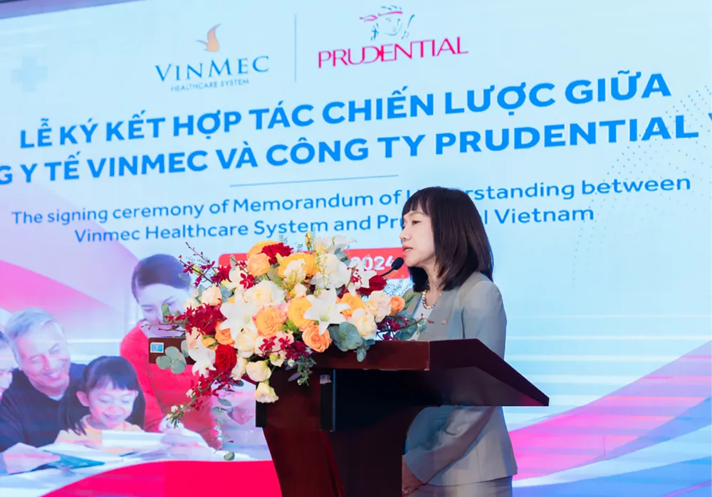Bà Nguyễn Thanh Hà, Phó TGĐ Giao dịch bảo hiểm Prudential Việt Nam.jpg