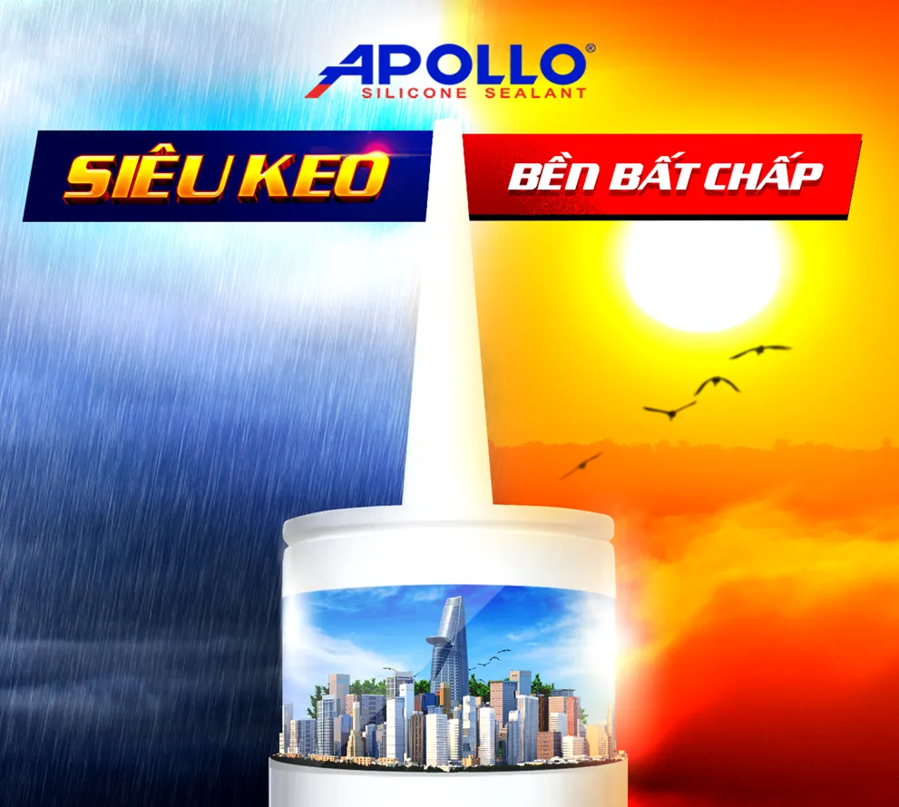 Chất keo cao cấp Apollo Silicone - Sự lựa chọn hoàn hảo cho mọi công trình. Chất keo cao cấp Apollo Silicone - Sự lựa chọn hoàn hảo cho mọi công trình.png