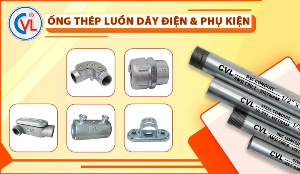 Các sản phẩm ống thép luồn dây điện của Cát Vạn Lợi đều đạt chuẩn quốc tế.jpg