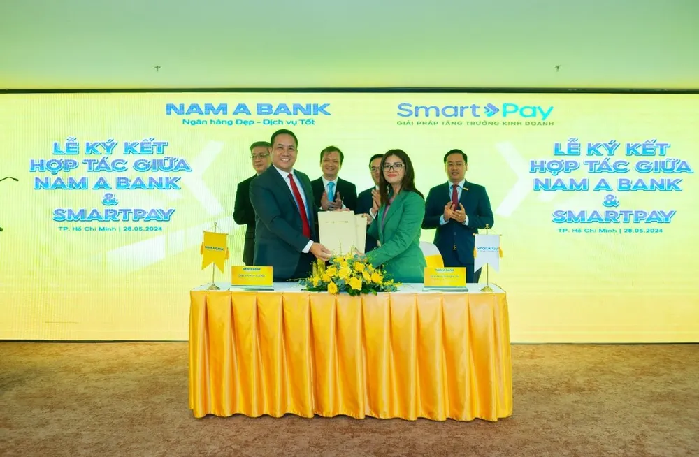 Nam A Bank và SmartPay hợp tác chiến lược đẩy mạnh kinh doanh cho Khách hàng.jpg