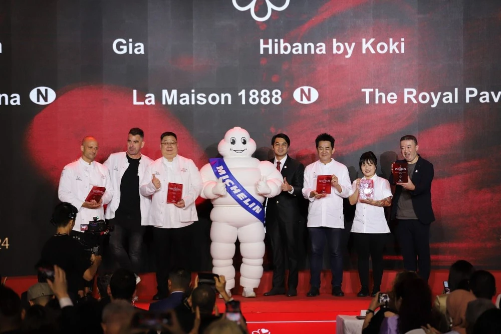 Nhà hàng Hibana by Koki của Khách sạn Capella Hanoi nhận 1 sao Michelin. Nhà hàng Hibana by Koki của Khách sạn Capella Hanoi nhận 1 sao Michelin.jpg