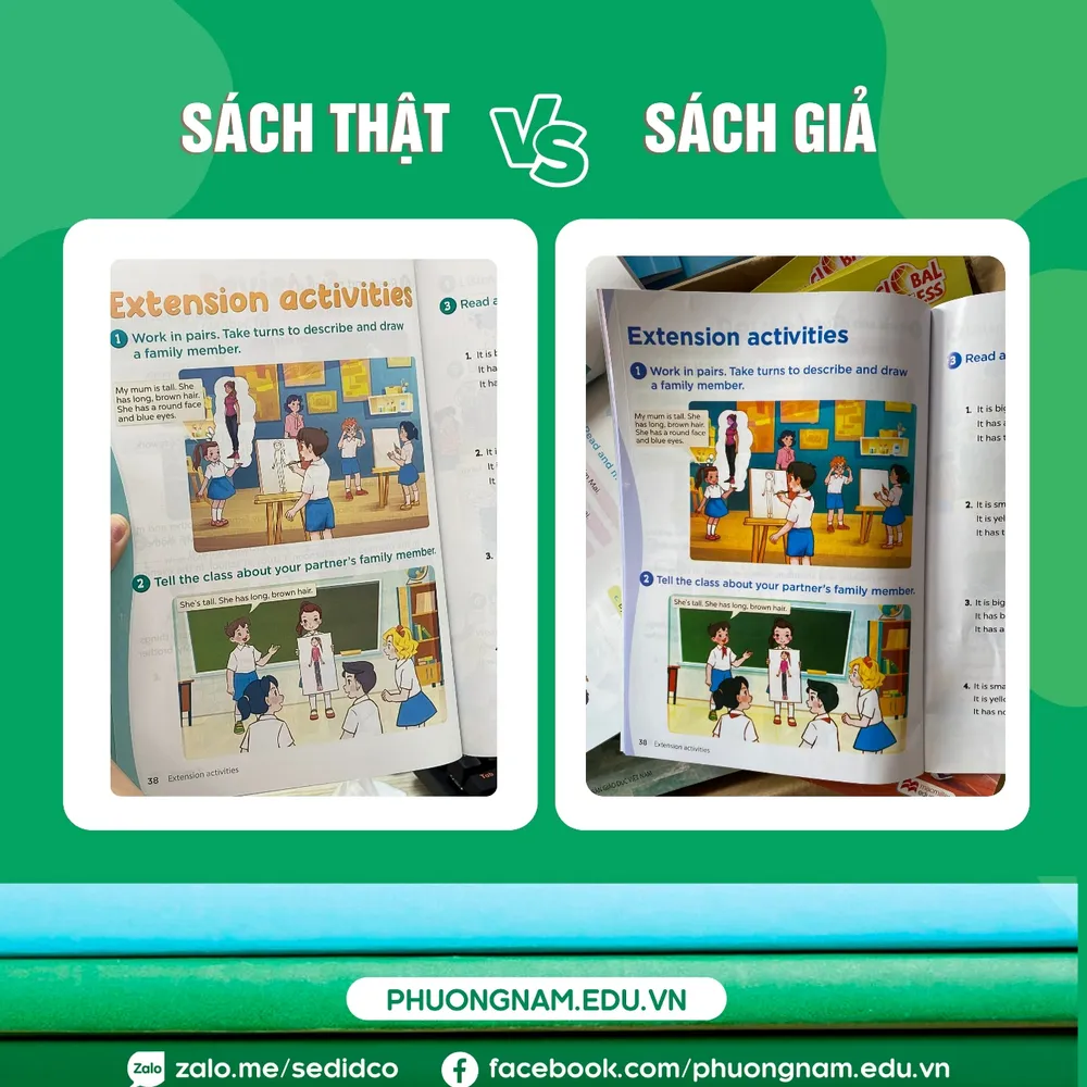 Tràn lan sách giáo khoa giả, làm sao để mua được sách thật.jpg