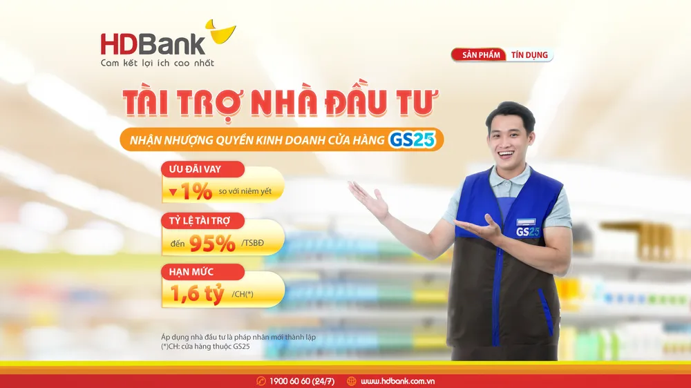 Hợp tác với GS25, HDBank tiếp tục phát triển mạnh mẽ mảng bán lẻ.jpg