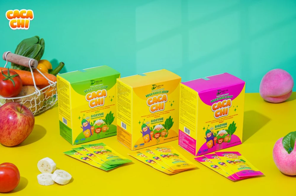 Thạch rau củ Cacachi và Biozyme - Bí quyết vàng cho hệ tiêu hóa của bé yêu.png