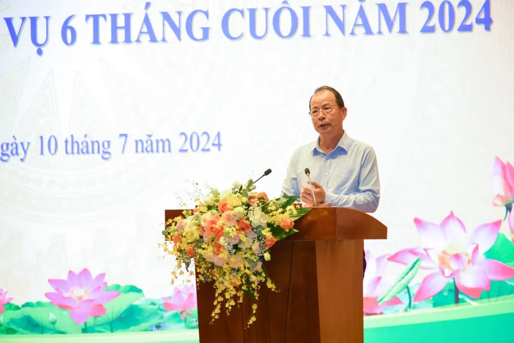 Ông Đặng Thanh Hải phát biểu tại hội nghị. Ông Đặng Thanh Hải phát biểu tại hội nghị.jpg