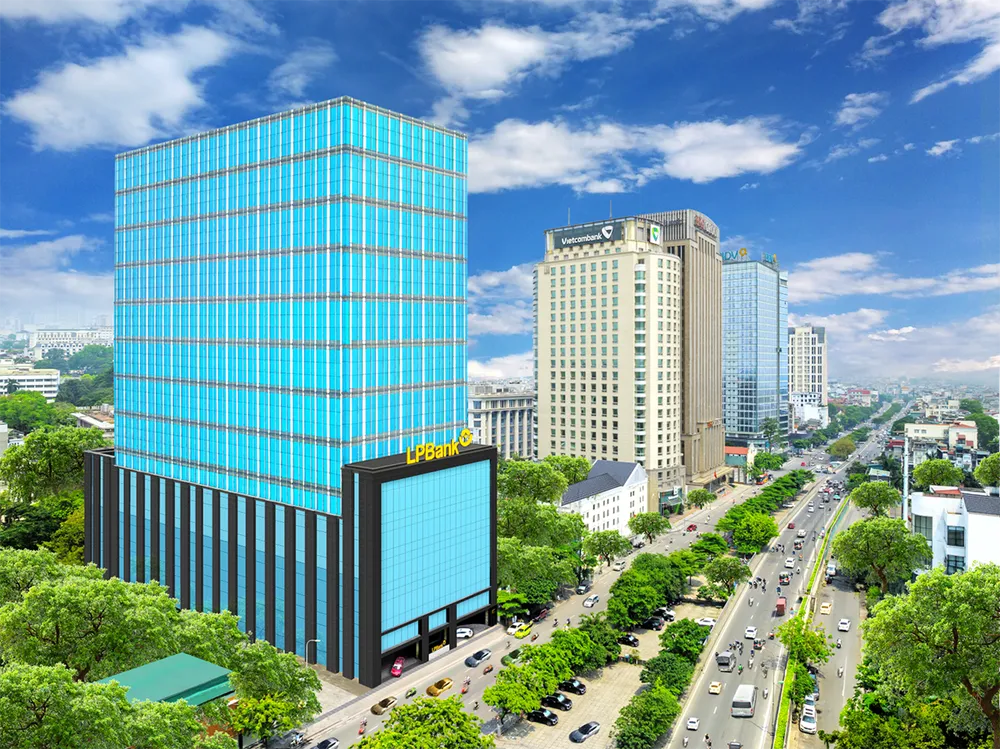 Trụ sở Ngân hàng TMCP Lộc Phát Việt Nam (LPBank) tại 210 đường Trần Quang Khải, Hoàn Kiếm, Hà Nội. LPBank công bố tên thương mại mới: Ngân hàng Lộc Phát Việt Nam.png