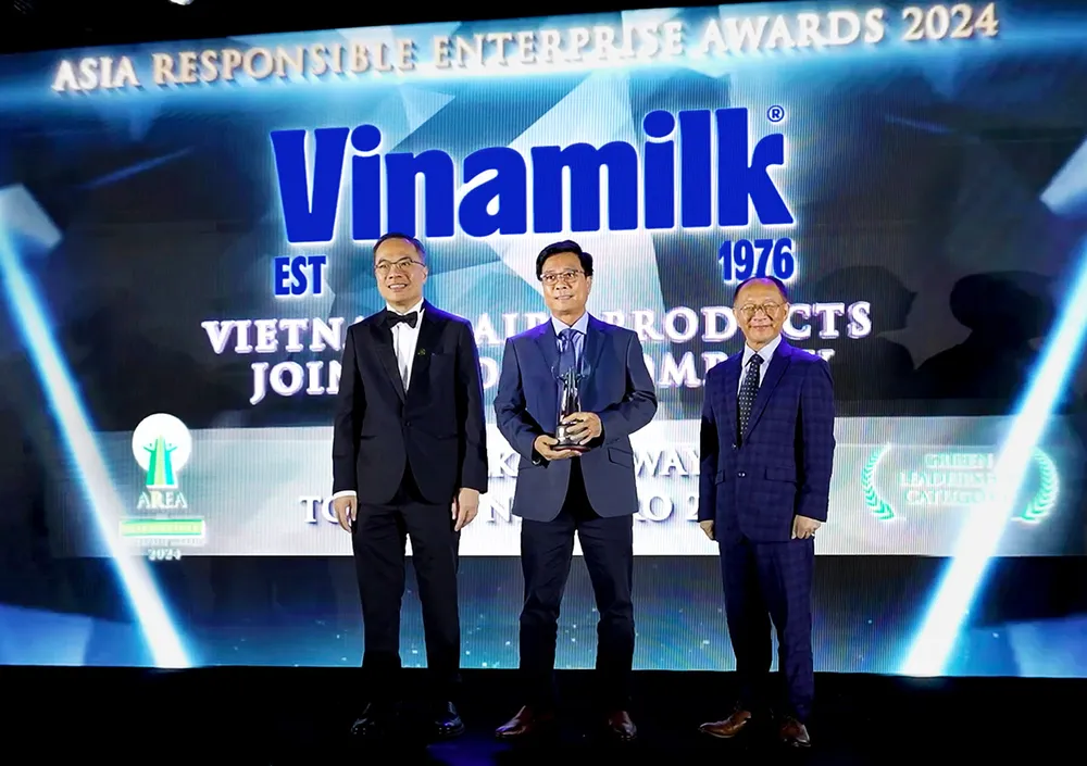 Vinamilk được vinh danh giải thưởng quốc tế về 'Green Leadership' Châu Á.jpg