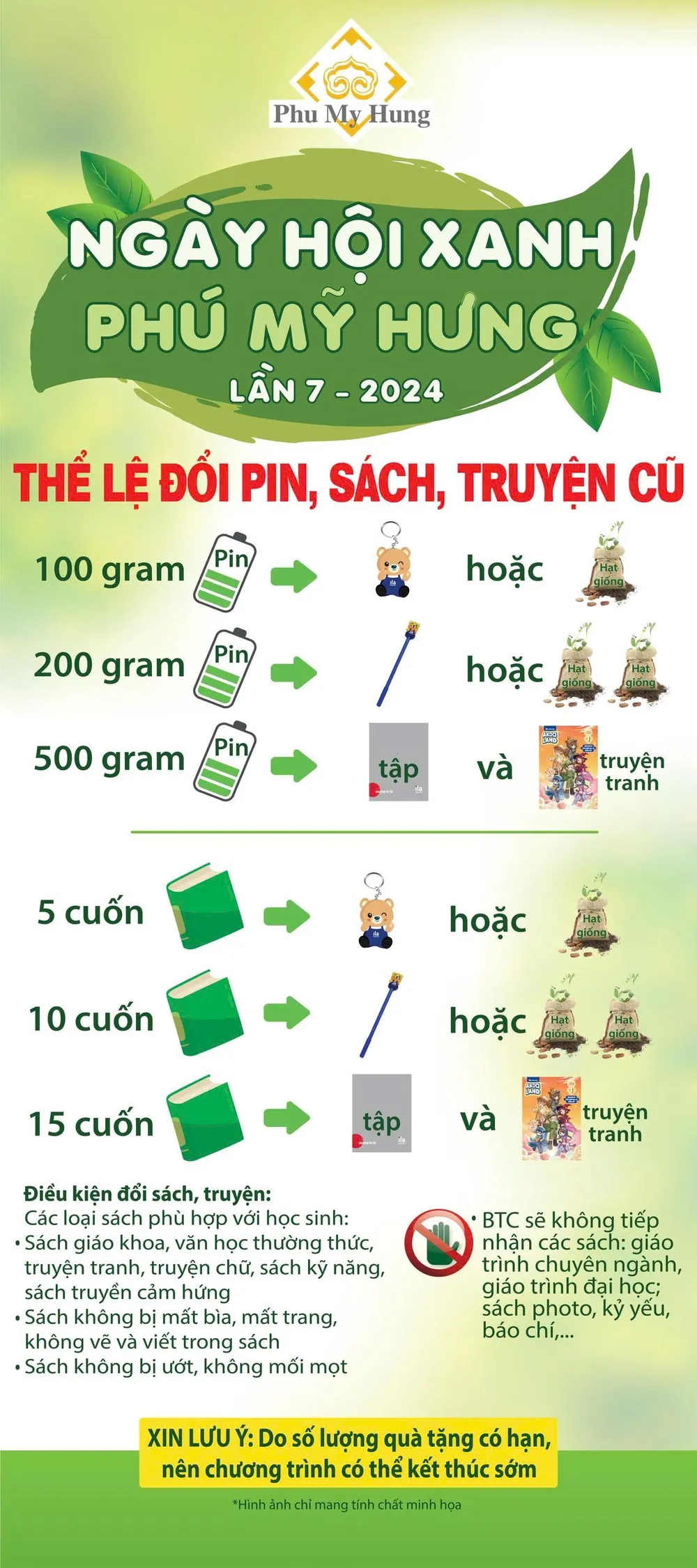 Poster chương trình Ngày hội xanh Phú Mỹ Hưng 2024. Poster chương trình Ngày hội xanh Phú Mỹ Hưng 2024.jpg