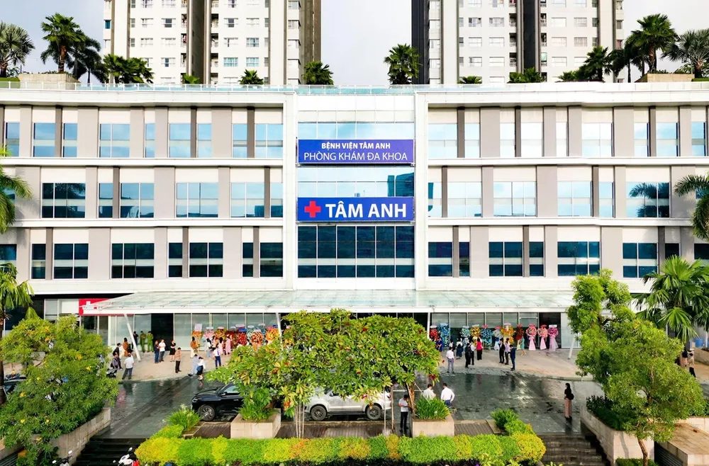 Hệ thống Phòng khám Đa khoa quận 7 chính thức ra mắt và đi vào hoạt động tại số 23-25-27 Nguyễn Hữu Thọ, phường Tân Hưng, quận 7, TP.HCM. Ảnh: Phòng khám Đa khoa Tâm Anh quận 7. Phòng khám Đa khoa Tâm Anh quận 7 chính thức đi vào hoạt động.jpg