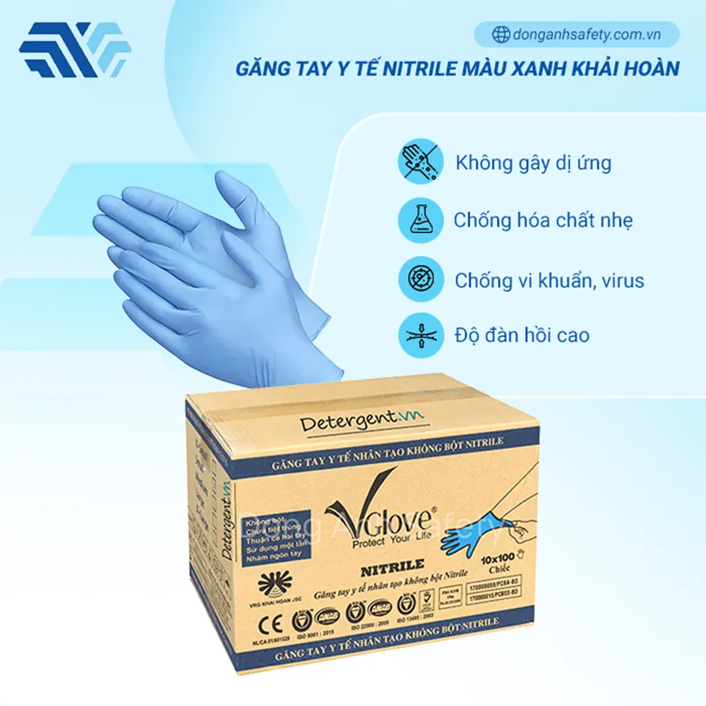 Một sản phẩm găng tay Y tế chất lượng được phân phối tại Vật tư Công nghiệp Đông Anh. dong-anh-safety-cung-ung-giai-phap-bao-ho-lao-dong-toan-dien-chat-luong-2.png