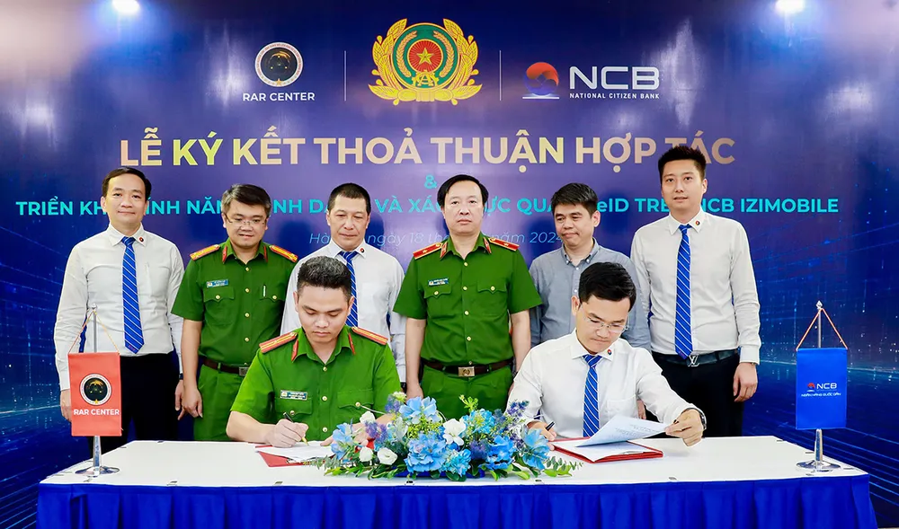NCB và Trung tâm RAR ký thoả thuận hợp tác triển khai tính năng định danh và xác thực qua VNeID trên NCB iziMobile. ncb-izimobile-hop-tac-voi-vneid-mang-toi-trai-nghiem-ngan-hang-thuan-tien-an-toan-vuot-troi.jpg