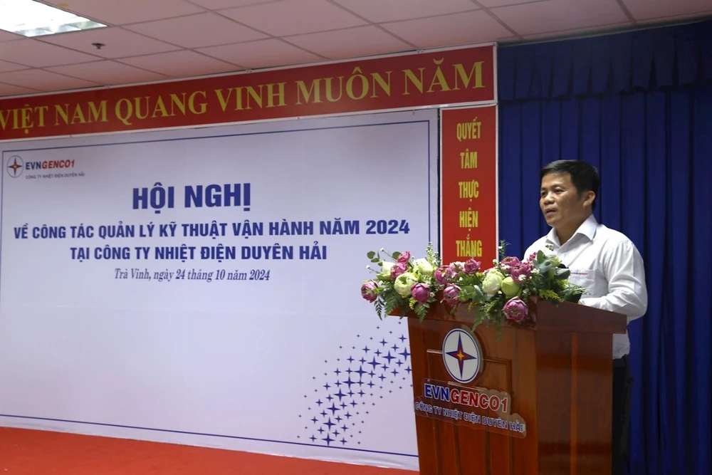 Công ty Nhiệt điện Duyên Hải tổ chức Hội nghị về công tác quản lý kỹ thuật vận hành năm 2024.jpg