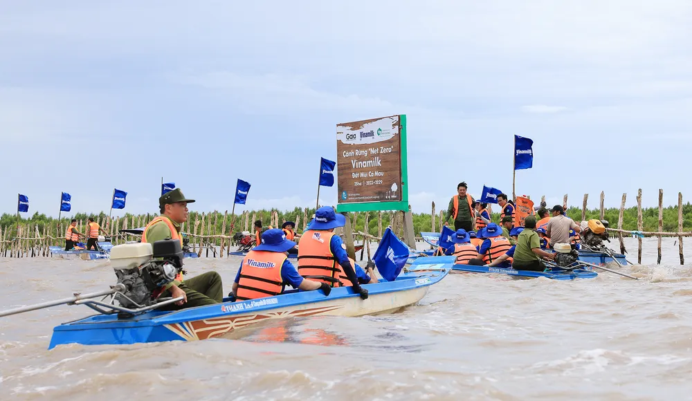 Vinamilk tích cực thực hiện dự án cánh rừng Net Zero, hướng đến trung hòa khí nhà kính.jpg