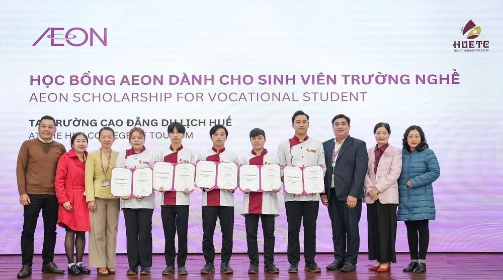 Học bổng AEON dành cho sinh viên trường nghề: Cầu nối giáo dục nghề nghiệp bền vững.jpg