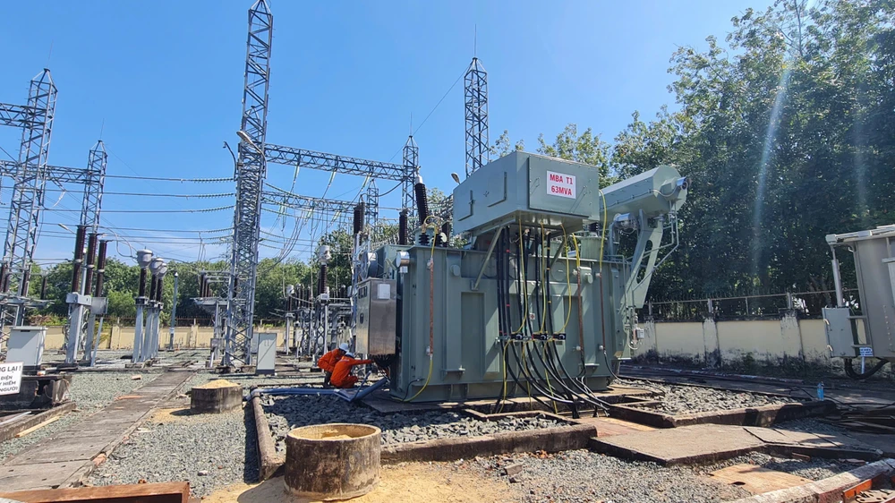 Cuối năm các tỉnh phía Nam liên tục đưa vào vận hành các công trình 110kV phục vụ địa phương.jpg